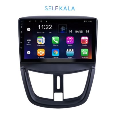 مانیتور اندروید فابریک پژو 207