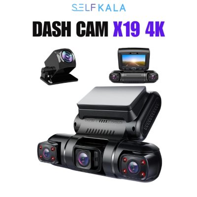 دوربین ثبت حوادث 4k مدل X19 چهار دوربین